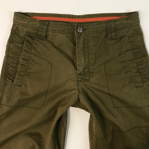 Prana Breathe Men's Hiking Cargo Pants Size 34X30 - Picture 4 of 8